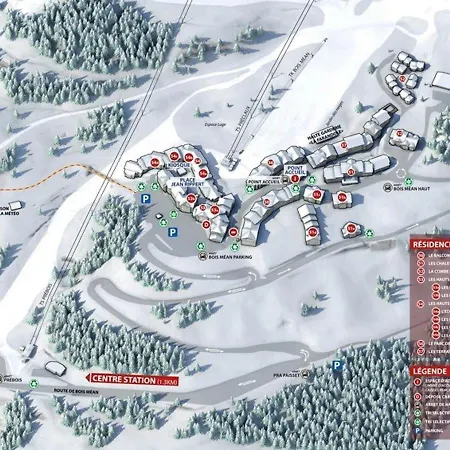 Apartamento Confortable 8 Pers Avec Piscine Chauffee Et Sauna, Au Pied Des Pistes A 1800 M - Fr-1-322-241 *